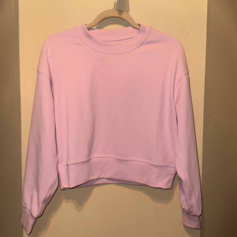 Lululemon Ribbed Softstreme Cropped Crew